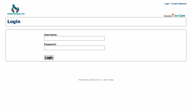 inlandrespite.clearcareonline.com