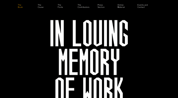 inlovingmemoryofwork.com