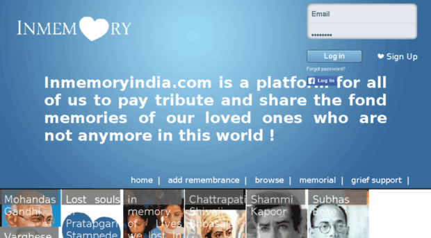 inmemoryindia.com