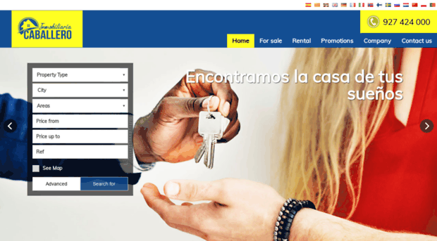 inmobiliaria-caballero.com