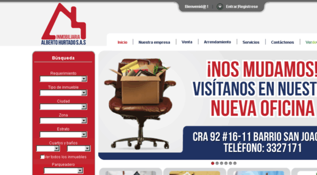 inmobiliariaalbertohurtado.com