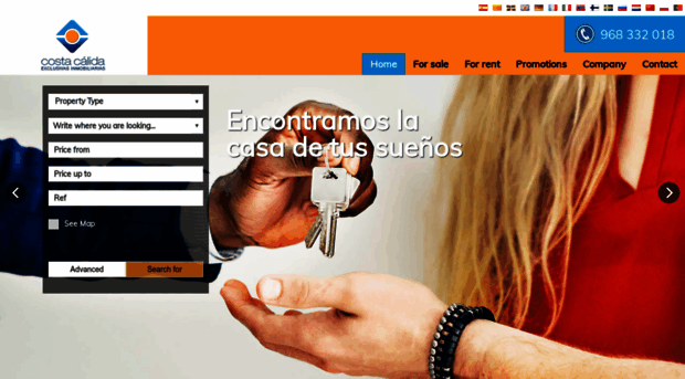 inmobiliariacostacalida.es