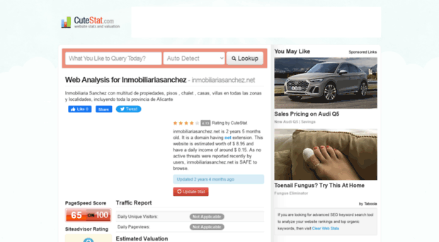 inmobiliariasanchez.net.cutestat.com