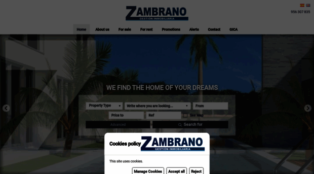 inmobiliariazambrano.com