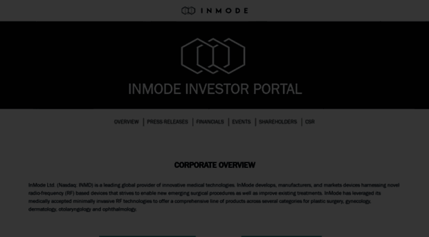 inmodeinvestors.com
