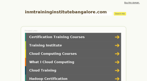 inmtraininginstitutebangalore.com