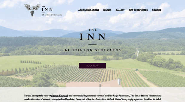 innatstinsonvineyards.com