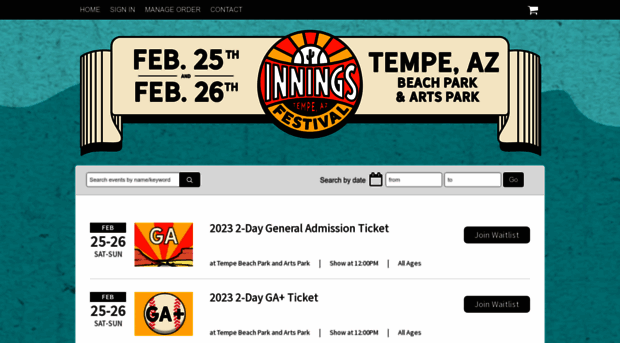 inningsfestivaltempe.frontgatetickets.com