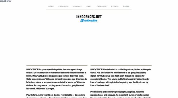 innocences.net