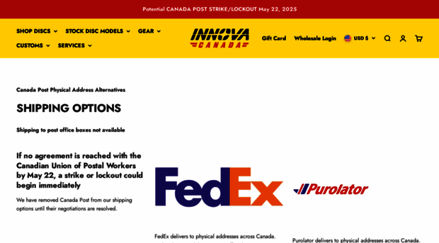 innovadiscgolfcanada.ca