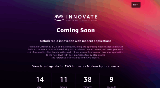 innovate-modernapps-apj.virtual.awsevents.com