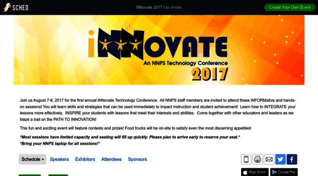 innovate2017.sched.com