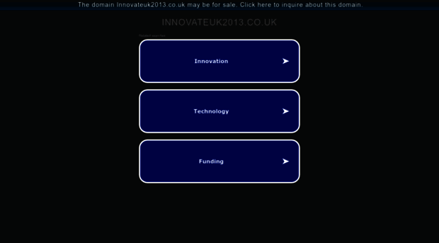 innovateuk2013.co.uk