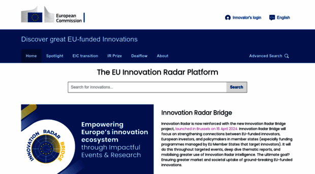 innovation-radar.ec.europa.eu