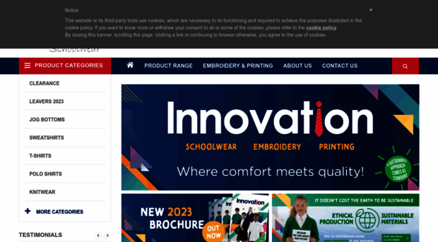 innovationschoolwear.co.uk