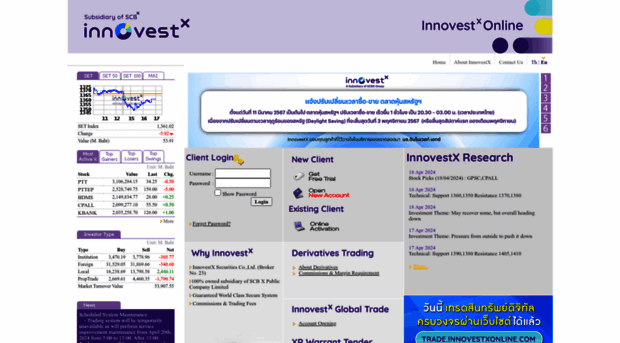 innovestxonline.settrade.com