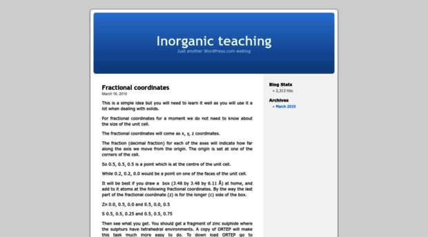 inorganicteaching.wordpress.com