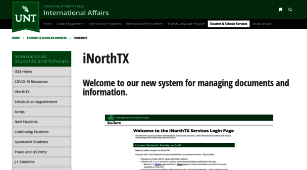 inorthtx.unt.edu