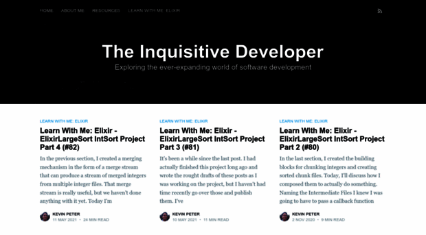 inquisitivedeveloper.com