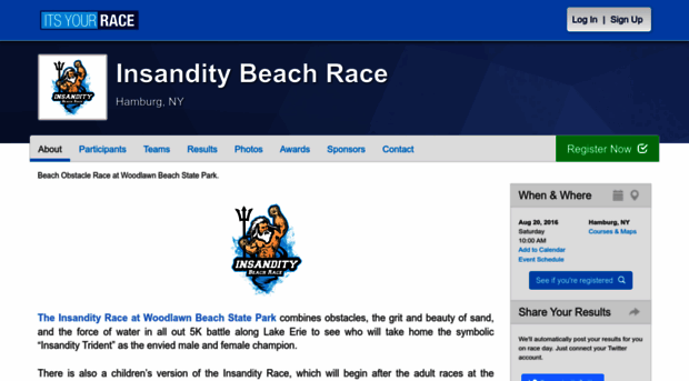 insanditybeachrace.itsyourrace.com