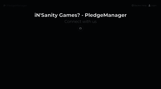 insanitygames.pledgemanager.com