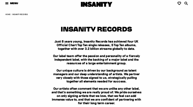 insanityrecords.com