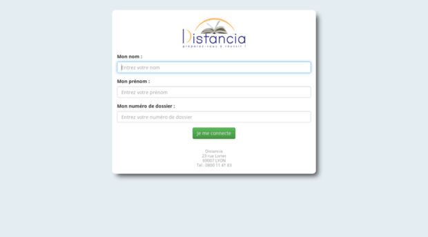 inscription.distancia.fr