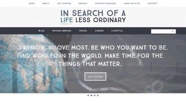 insearchofalifelessordinary.com