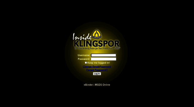 inside.klingspor.com