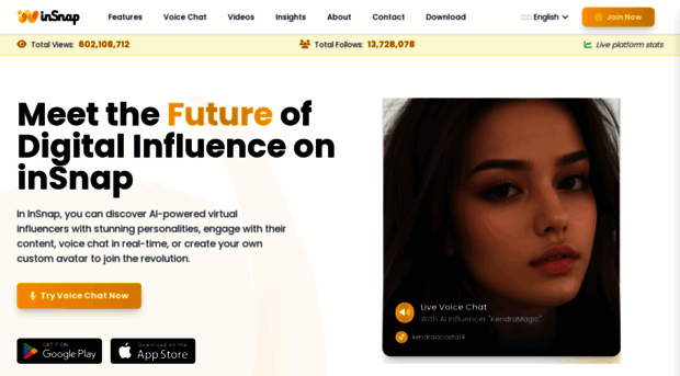 insnap.ai - InSnap - World's largest A... - In Snap