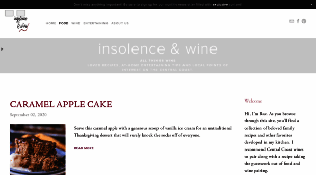 insolenceandwine.com