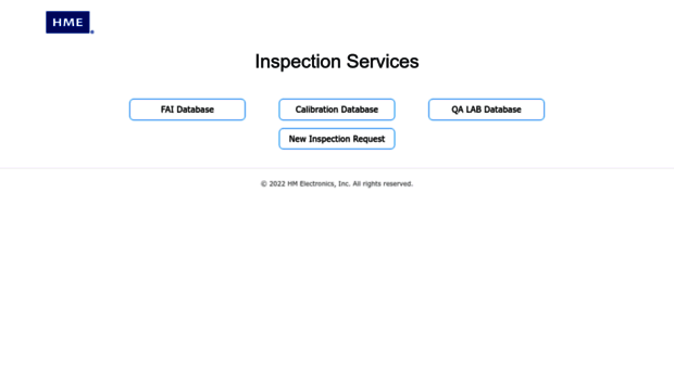 inspectionservices.hme.com