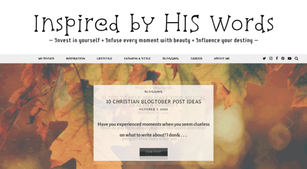 inspiredbyhiswords.co.uk