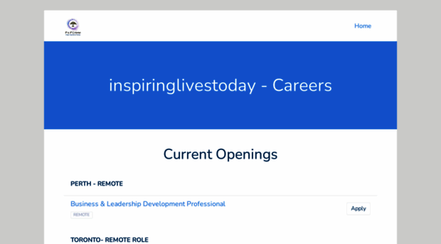 inspiringlivestoday.jobsoid.com