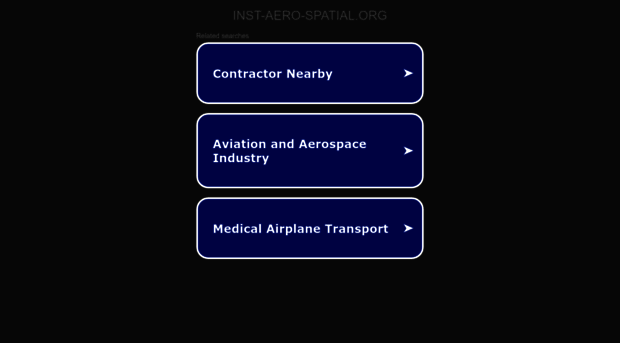 inst-aero-spatial.org