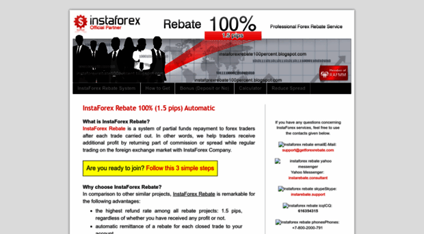 instaforexrebate100percent.blogspot.com