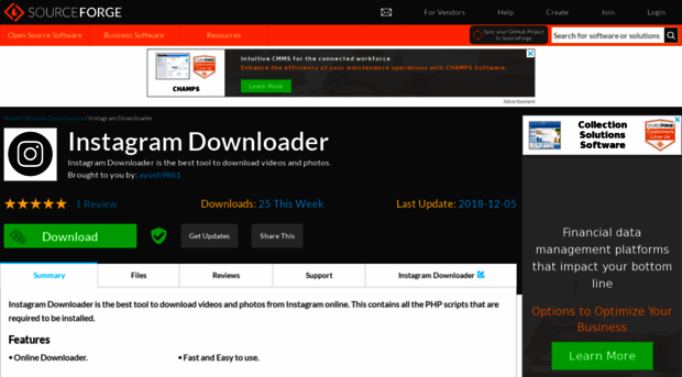 instagramsaver.sourceforge.net