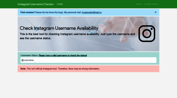 instagramusernamechecker.blogspot.com