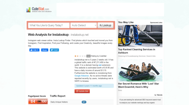 instalookup.net.cutestat.com