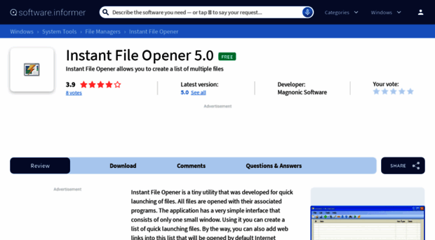 instant-file-opener.software.informer.com