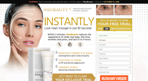 instantbeautysecret.com