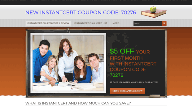 instantcert-coupon-code.com