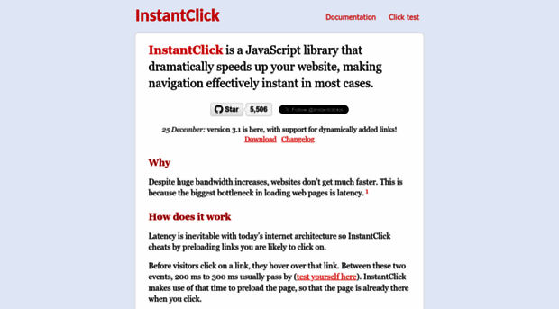 instantclick.io