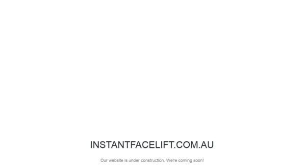 instantfacelift.com.au