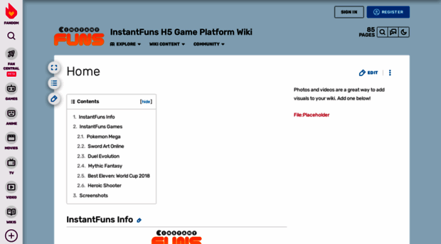 instantfuns.fandom.com