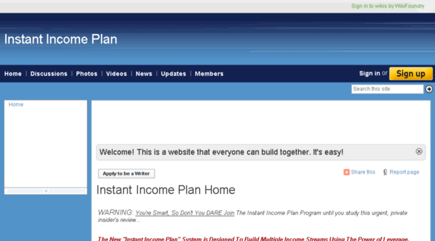 instantincomeplan.wetpaint.com