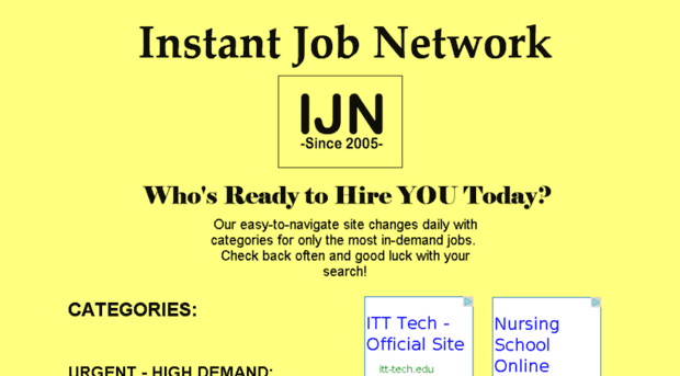 instantjobnetwork.info