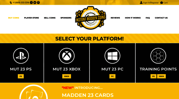 instantmaddencoins.com