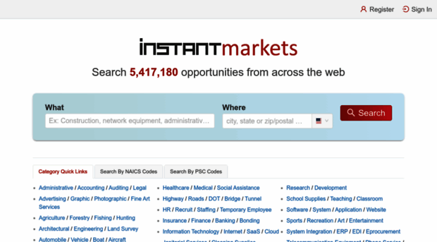 instantmarkets.com