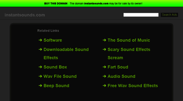 instantsounds.com